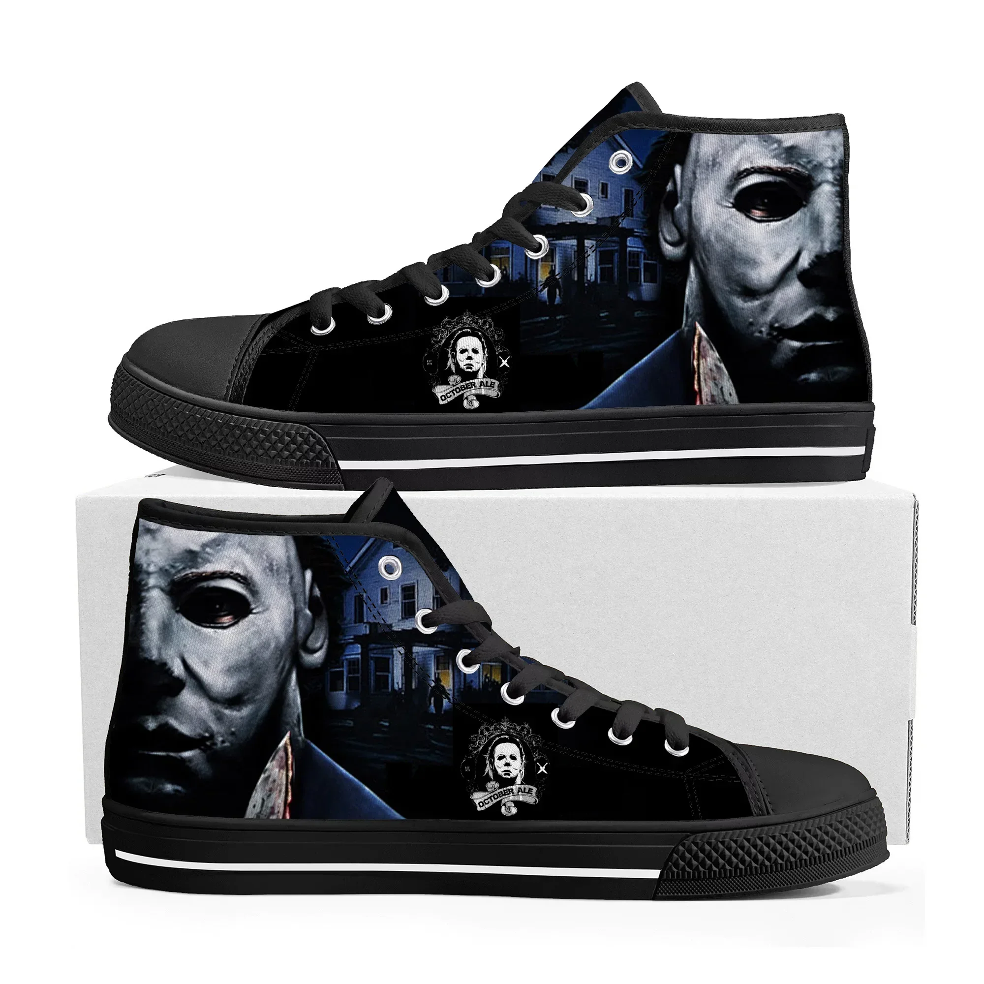 Men Shoes Myer - Michael Myers hoge kwaliteit sneakers horror