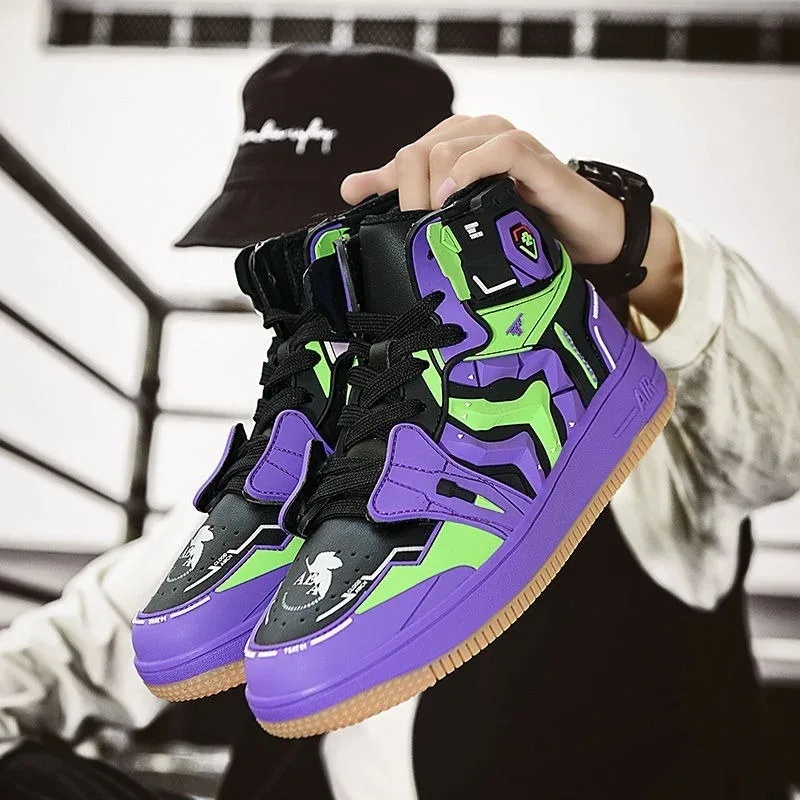 Men'S Shoes Basketball - Premium Cosplay Outfit EVANGELION Basketbalschoenen Heren