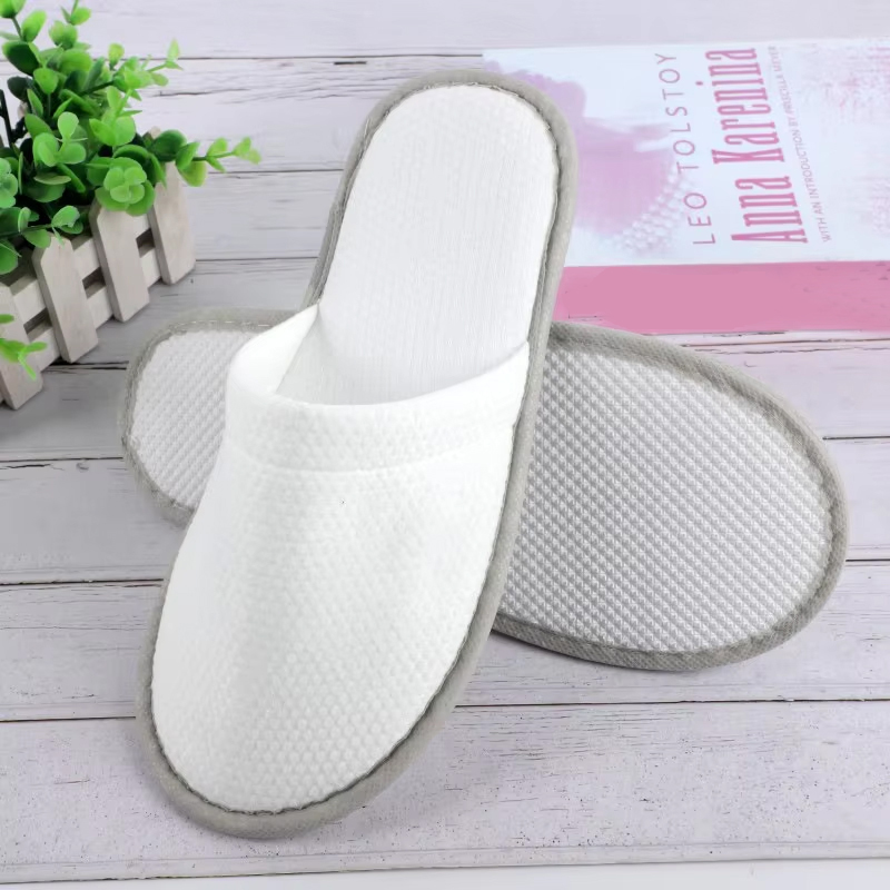 Men'S Shoes For Sale - Witte katoenen pantoffels Heren Dames Hotel