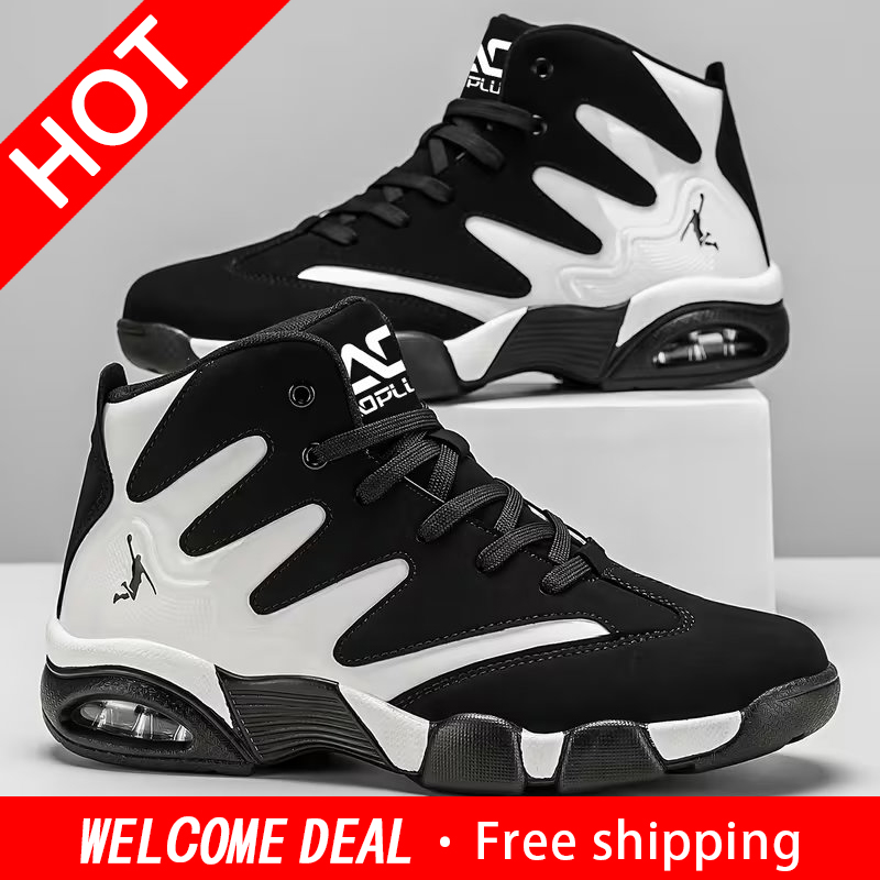Men'S Shoes Basketball - Modeklassiekers Heren Professionele Basketbalschoenen Air Cushioning,