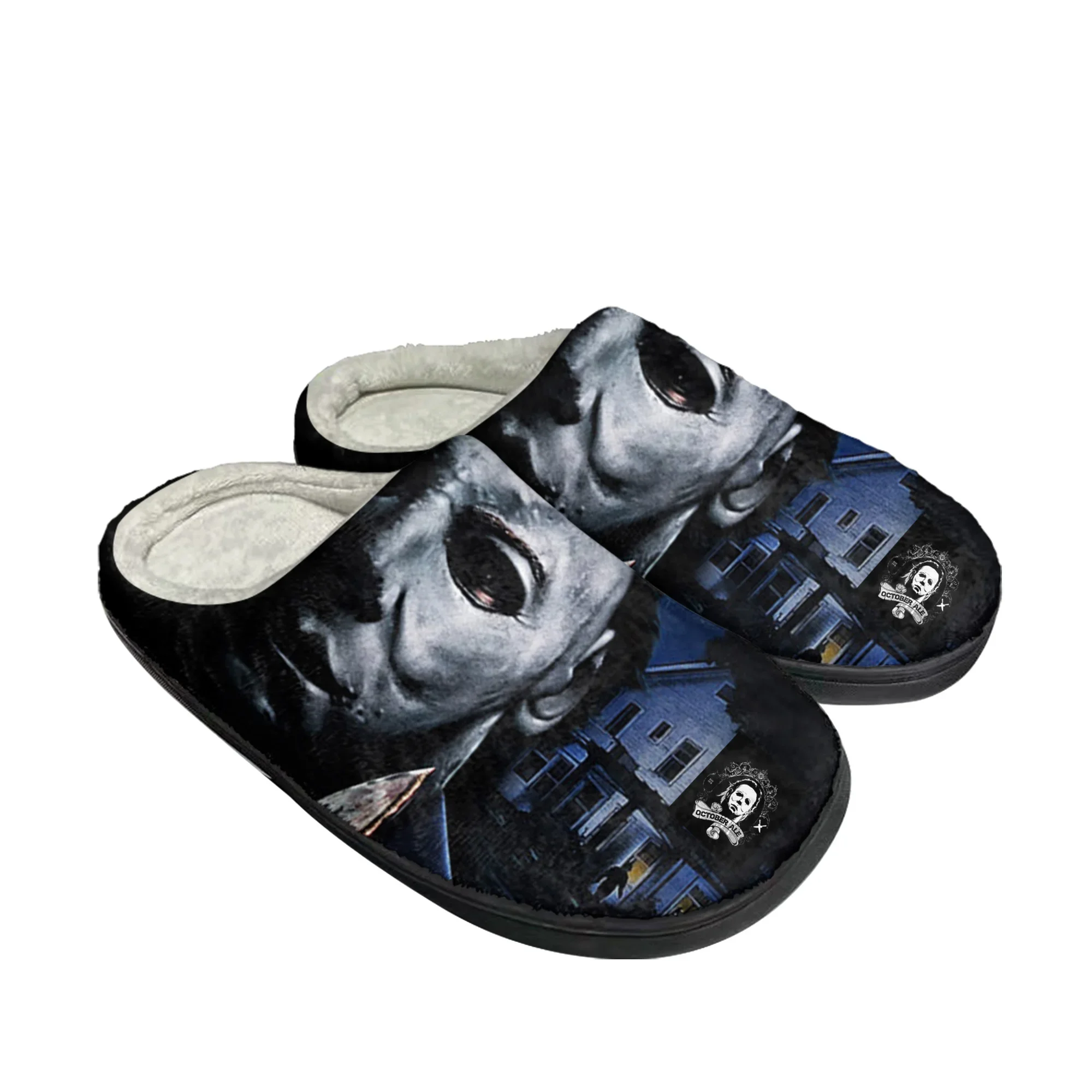 Men Shoes Myer - Horror Halloween Home Katoen Aangepaste Slippers