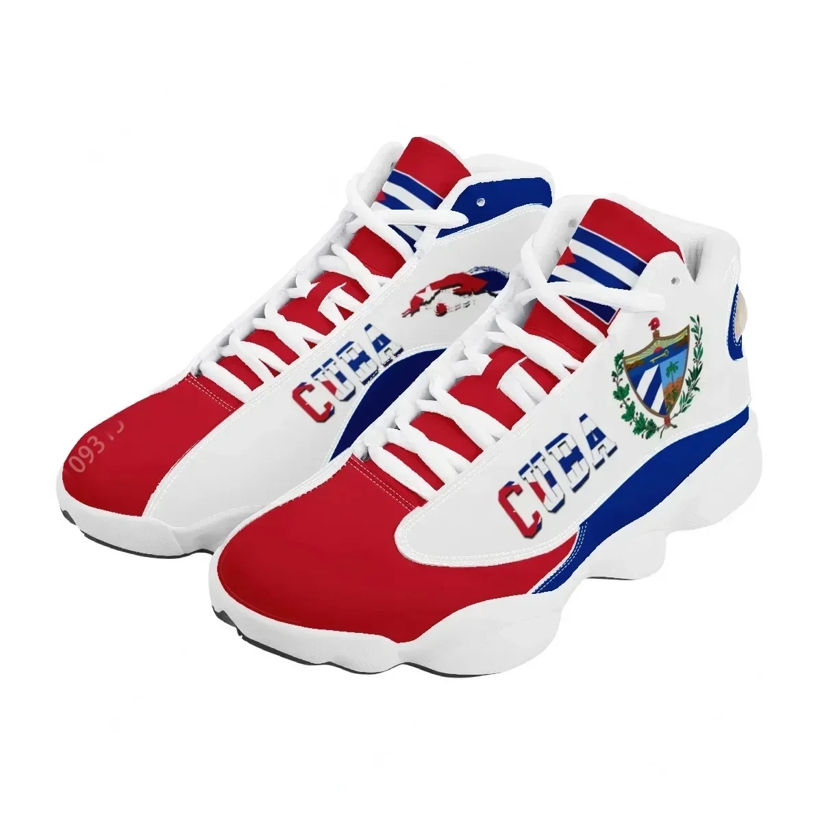 Men'S Shoes Basketball - CUBA Vlag Print Cool Mannen Basketbal