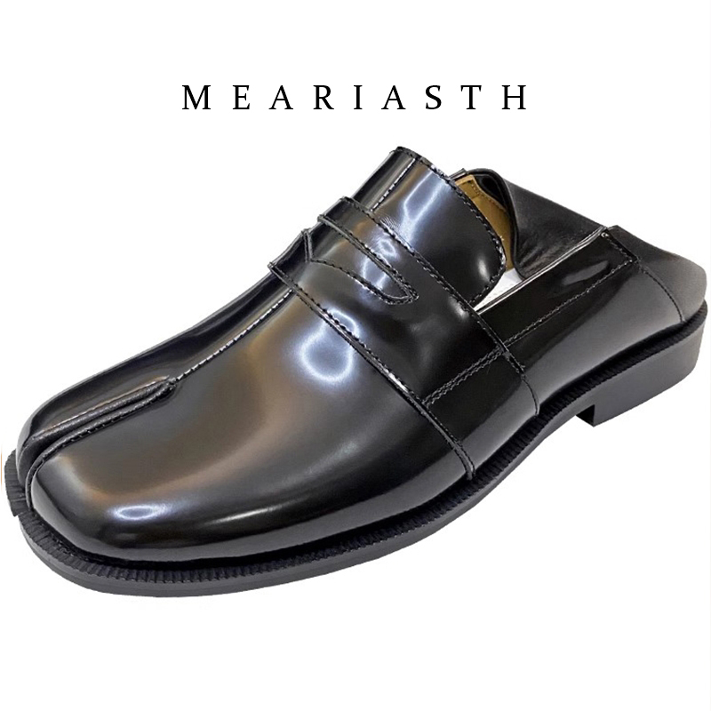 zwarte Tabi-schoenen met gespl - Men'S Shoes Top Brands recensie en prijs