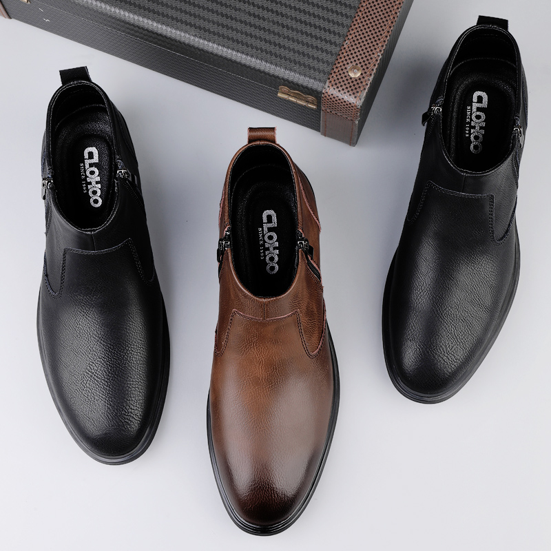 CLOHOO Handgemaakte herenlaarz - Men'S Shoes Top Brands recensie en prijs
